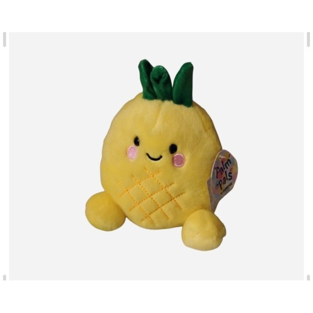 Aurora Palm Pals Pnina Pineapple Yellow Fruit Plush Stuffed Animal Toy NWT